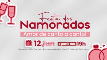 FESTA DOS NAMORADOS 2025 • Buffet - Passeio de Catamaran Romântico | Recife - PE
